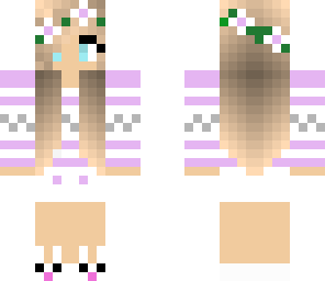 pretty girl with cute bunny slippers