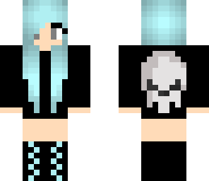 blue girl