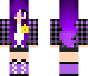 purple girl