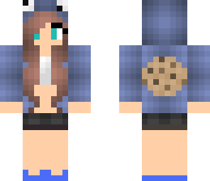 cookie monster girl in a bikini