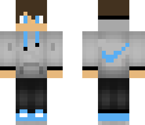 blue nike boy