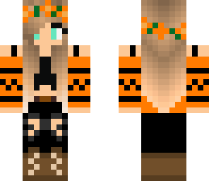 cute orange girl