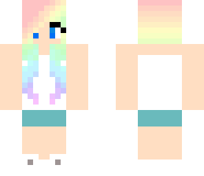 pastel rainbow