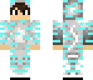 light blue tiger boy