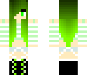 green girl