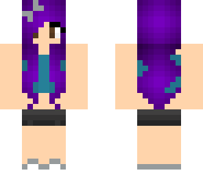 purple hair