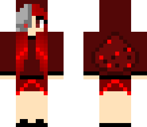redstone cyborg girl