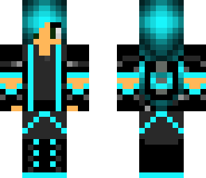 blue cool guy