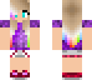 rainbow girl
