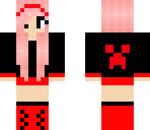 red creeper girl