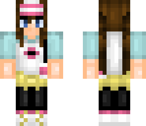 pokemon trainer girl - black and white 2