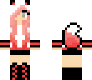pink hoodie girl