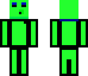 green and black slime