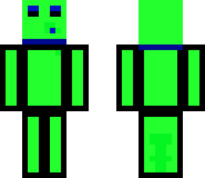 green and black slime