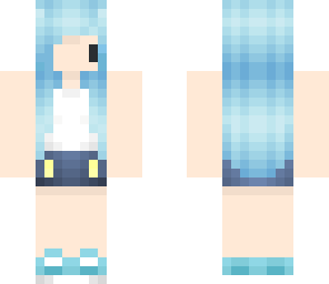 my skin is blue x3