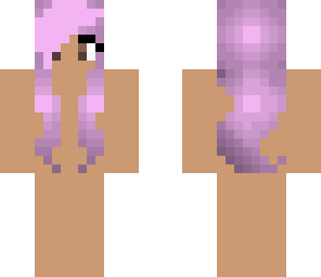 pink hair skin base