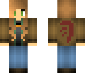 female dean with mark of cain