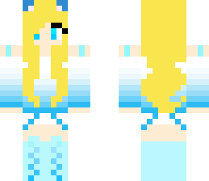 blonde kitty girl