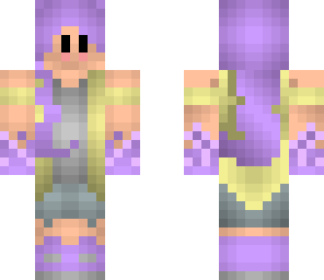 purple power girl xd