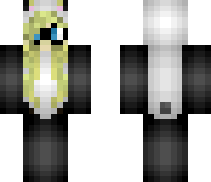 edited panda girl