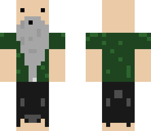 big bearded old man