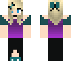 goth green purple
