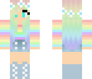 rainbow girl