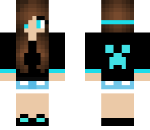 blue creeper girl