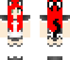 redhair cat maid