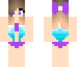 bikini girl with big bow 