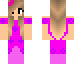 pink dress