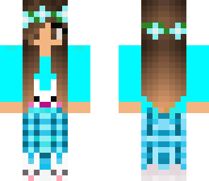 cute blue pj girl
