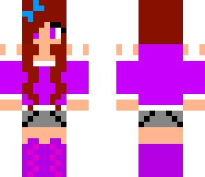 purple girl