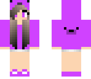 girl in a bear suit