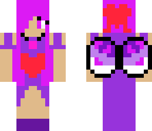 sing girl purple music