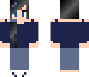 blue girl