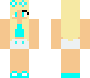 light blue girl