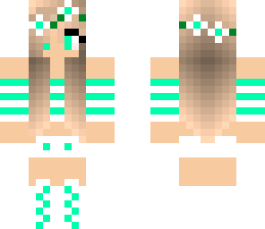pretty mint girl