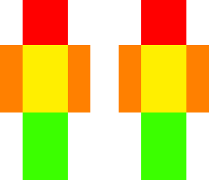 awesome rainbow skin