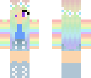 rainbow girl