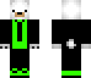 polar bear in a suit 