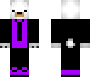 polar bear in a suit 
