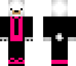 polar bear in a suit 