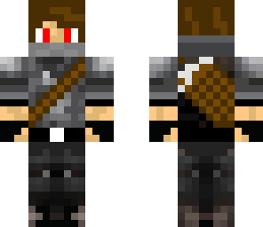 hunter black outfit