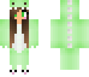 minty dino girl edit