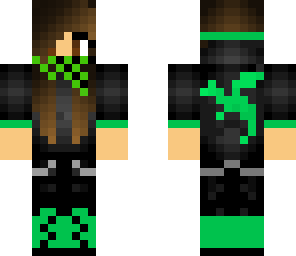 cool green girl