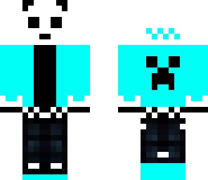 blue panda dude