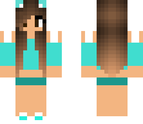 blue kat girl
