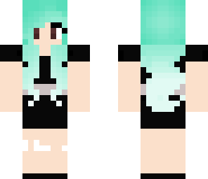 goth girl with pastel hair