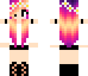 cute pink galaxy girl